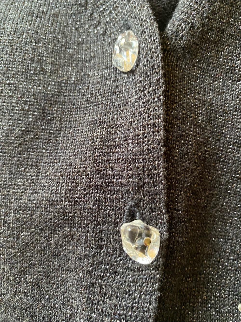 Christina Rotelli Art to Wear Martini Glasses Novelty Cardigan Size Large - Picture 11 of 12